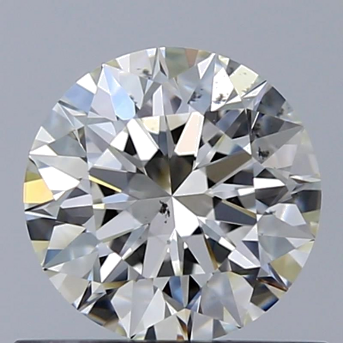 0.63 carat I-SI1 Excellent cut Natūralus Round Deimantas (1)