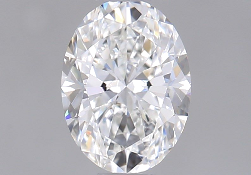 0.51 carat F-VVS1 Natūralus Oval Deimantas (1)