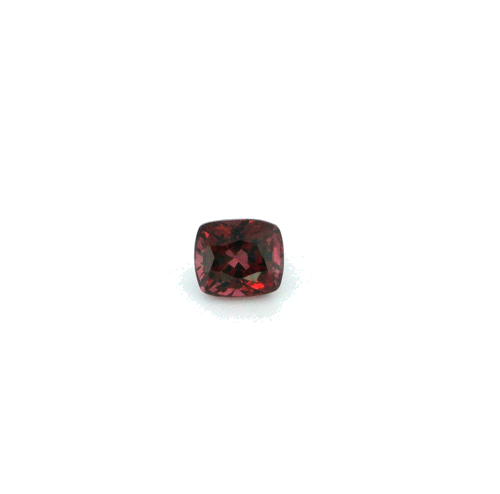 0.6 carat RED Cushion Garnet (1)