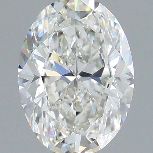 0.5 carat H-VS1 Natūralus Oval Deimantas (1)
