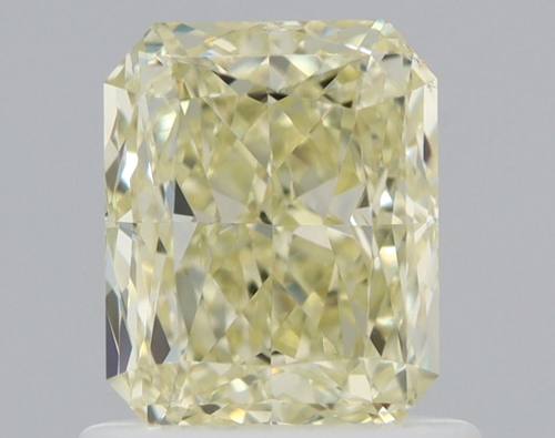 1.02 carat Fancy Light Yellow-VS2 Natūralus Radiant Deimantas (1)