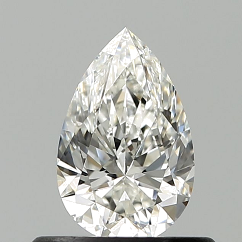0.52 carat G-VS2 Natūralus Pear Deimantas (1)