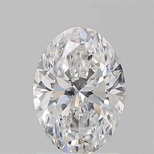 1.52 carat D-SI1 Natūralus Oval Deimantas (1)