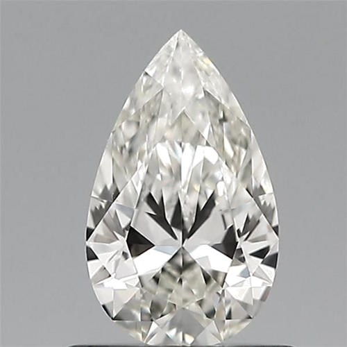 0.52 carat J-IF Natūralus Pear Deimantas (1)