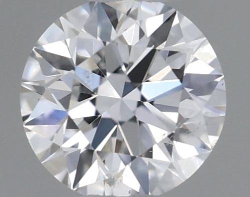 0.26 carat E-SI2 Excellent cut Natūralus Round Deimantas (1)