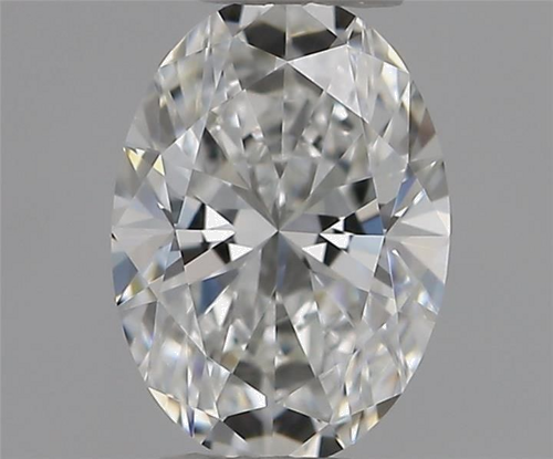 0.4 carat F-VS2 Natūralus Oval Deimantas (1)