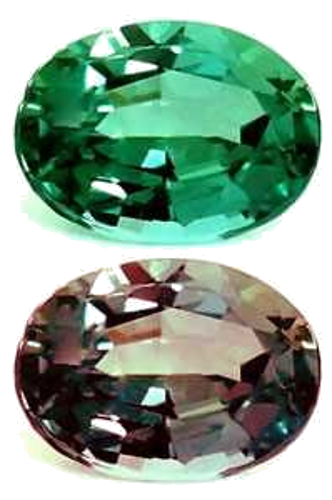 0.17 carat GREEN Oval Alexandrite (1)