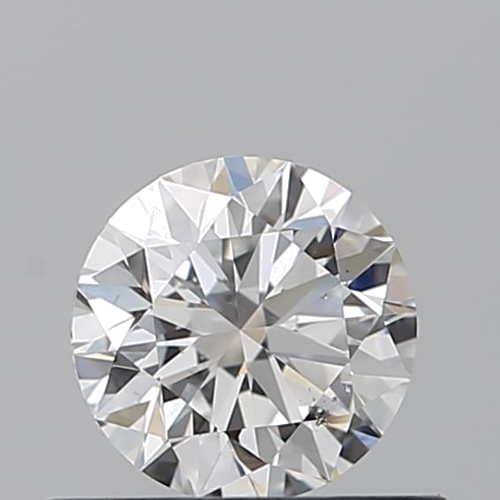 0.5 carat F-SI1 Excellent cut Natūralus Round Deimantas (1)