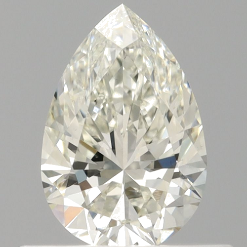 0.52 carat K-VS2 Natūralus Pear Deimantas (1)