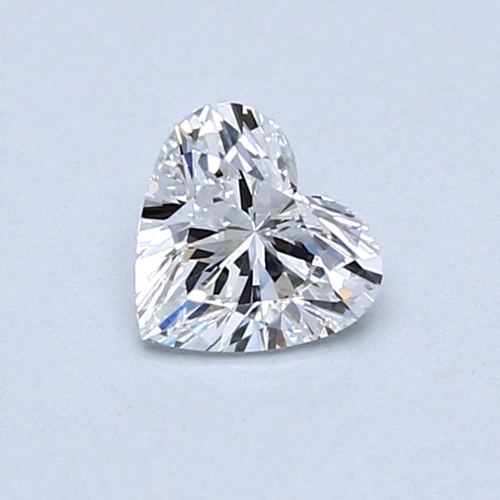 0.5 carat D-VS1 Natūralus Heart Deimantas (1)