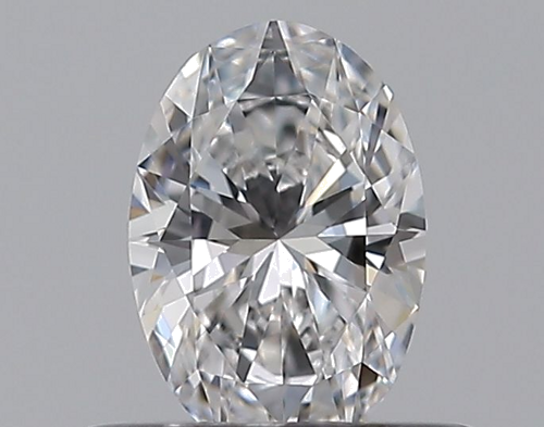 0.4 carat D-VVS1 Natūralus Oval Deimantas (1)