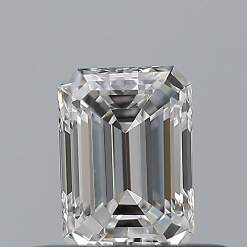 0.35 carat F-VVS2 Natūralus Emerald Deimantas (1)
