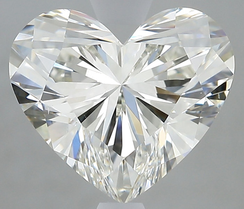 3.06 carat J-VS2 Natūralus Heart Deimantas (1)