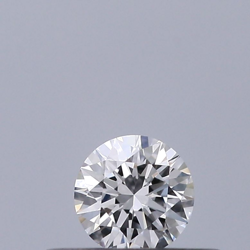 0.18 carat D-VVS1 Excellent cut Natūralus Round Deimantas (1)