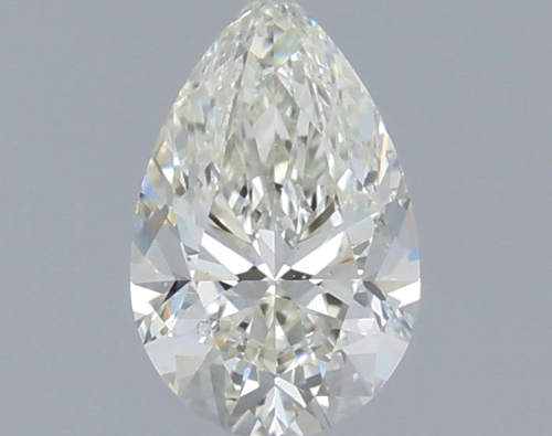 0.51 carat K-SI2 Natūralus Pear Deimantas (1)