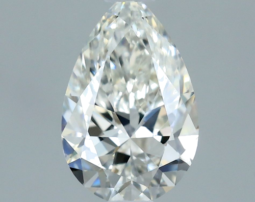 0.5 carat H-VVS1 Natūralus Pear Deimantas (1)