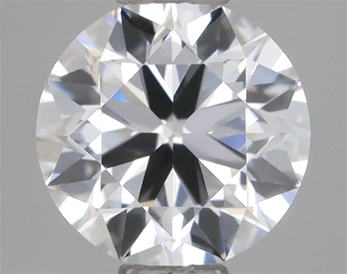 0.5 carat E-IF Very Good cut Natūralus Round Deimantas (1)