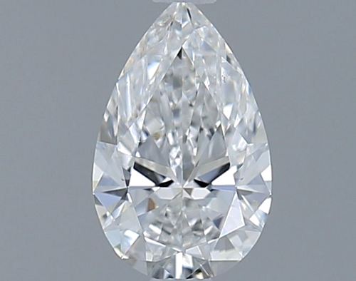0.6 carat E-SI1 Natūralus Pear Deimantas (1)