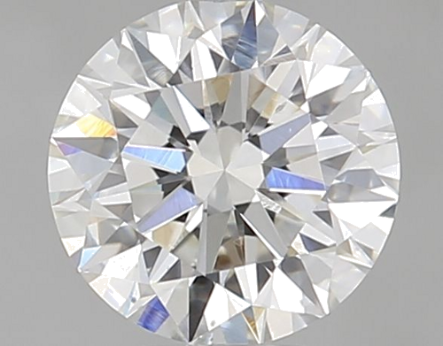 0.5 carat J-SI1 Excellent cut Natūralus Round Deimantas (1)