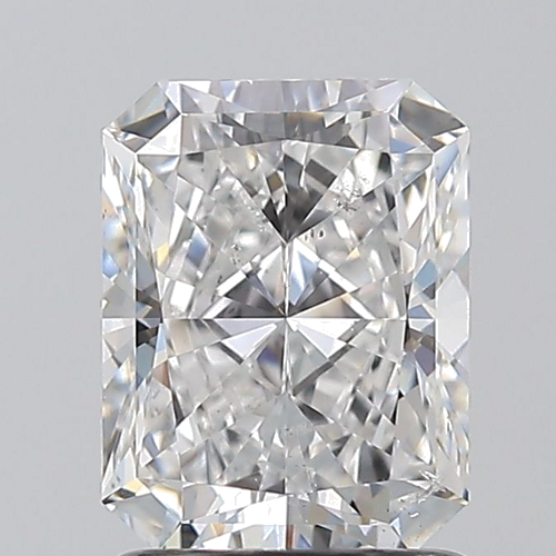 1.5 carat E-SI1 Natūralus Radiant Deimantas (1)