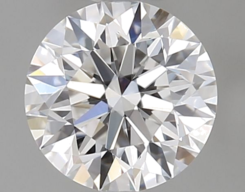 0.51 carat F-VVS2 Excellent cut Natūralus Round Deimantas (1)
