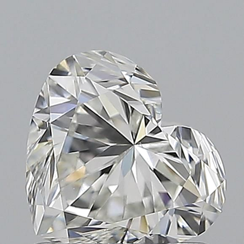 1.01 carat H-VS2 Natūralus Heart Deimantas (1)