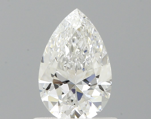 0.8 carat E-VS1 Natūralus Pear Deimantas (1)