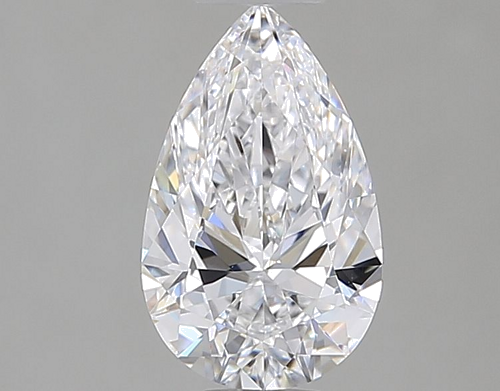 0.59 carat D-VS1 Natūralus Pear Deimantas (1)