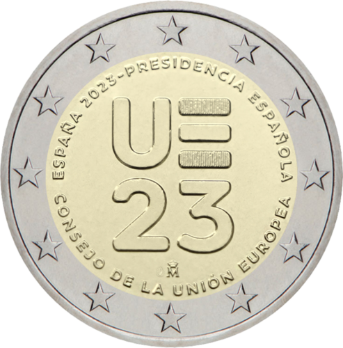 2023 Spain Presidency of the Council of the EU 2 euro coin (1)