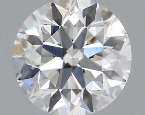 0.54 carat I-VVS2 Very Good cut Natūralus Round Deimantas (1)