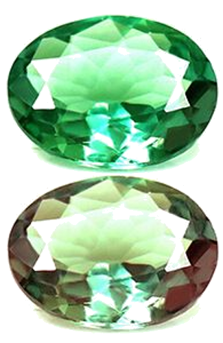 0.3 carat GREEN Oval Alexandrite (1)
