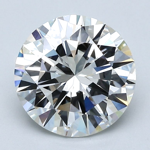 2.51 carat H-VS2 Very Good cut Natūralus Round Deimantas (1)
