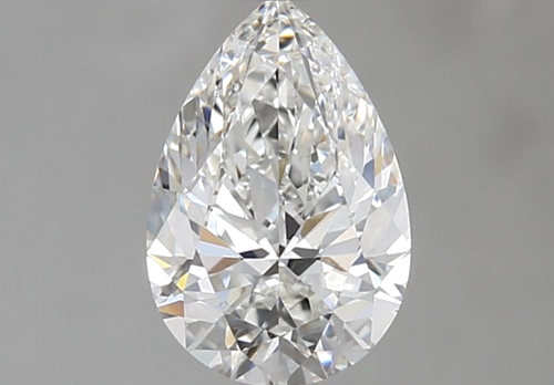 0.61 carat G-VS2 Natūralus Pear Deimantas (1)