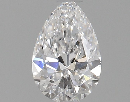 0.7 carat D-VS2 Natūralus Pear Deimantas (1)