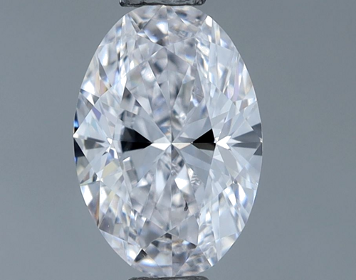 0.6 carat D-VS2 Natūralus Oval Deimantas (1)