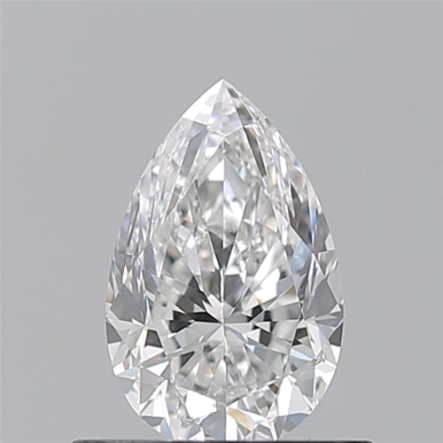 0.7 carat E-VVS2 Natūralus Pear Deimantas (1)