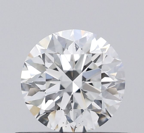 0.54 carat F-SI1 Excellent cut Natūralus Round Deimantas (1)