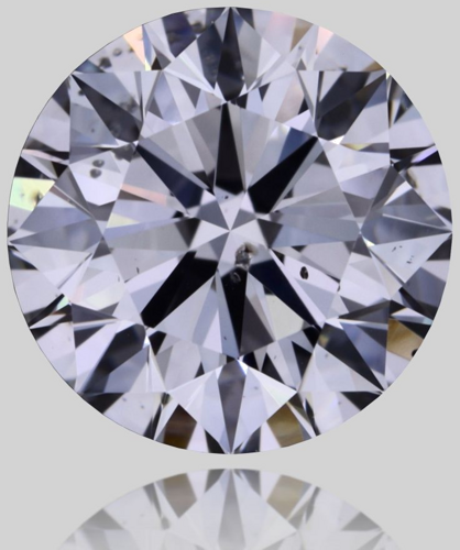 0.91 carat F-SI2 Excellent cut Natūralus Round Deimantas (1)