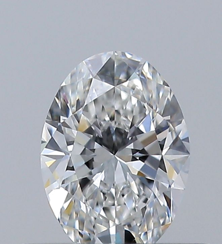 0.38 carat F-IF Natūralus Oval Deimantas (1)