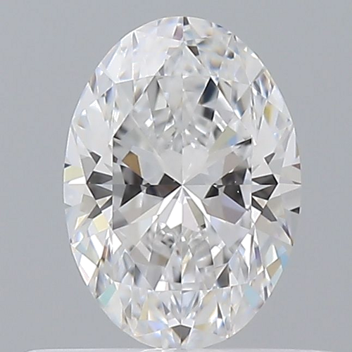 0.5 carat D-VS1 Natūralus Oval Deimantas (1)