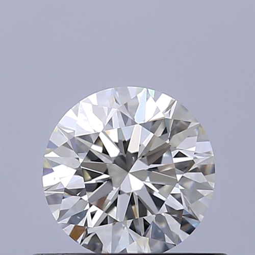 0.53 carat I-VS2 Excellent cut Natūralus Round Deimantas (1)