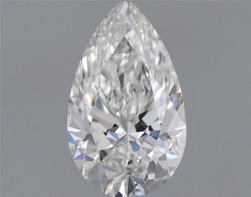 0.69 carat G-VS1 Natūralus Pear Deimantas (1)