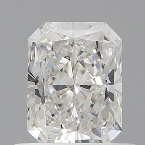 0.51 carat F-VVS2 Natūralus Radiant Deimantas (1)