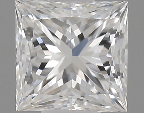 0.3 carat F-VVS2 Natūralus Princess Deimantas (1)