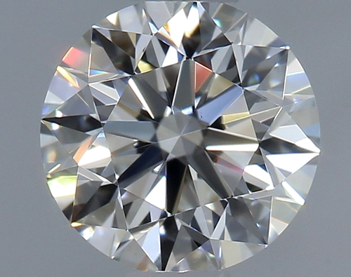 0.5 carat F-VVS2 Excellent cut Natūralus Round Deimantas (1)