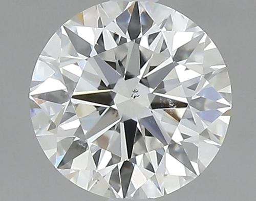 0.6 carat G-SI1 Excellent cut Natūralus Round Deimantas (1)