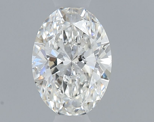 0.3 carat F-SI2 Natūralus Oval Deimantas (1)