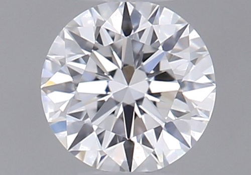 0.18 carat D-VVS1 Excellent cut Natūralus Round Deimantas (1)