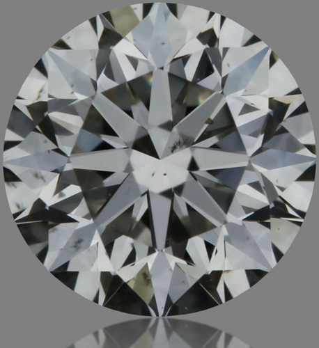 0.51 carat I-SI1 Very Good cut Natūralus Round Deimantas (1)