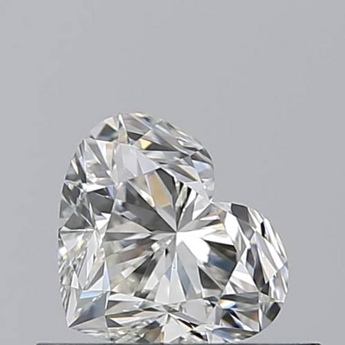 0.52 carat I-VS1 Natūralus Heart Deimantas (1)